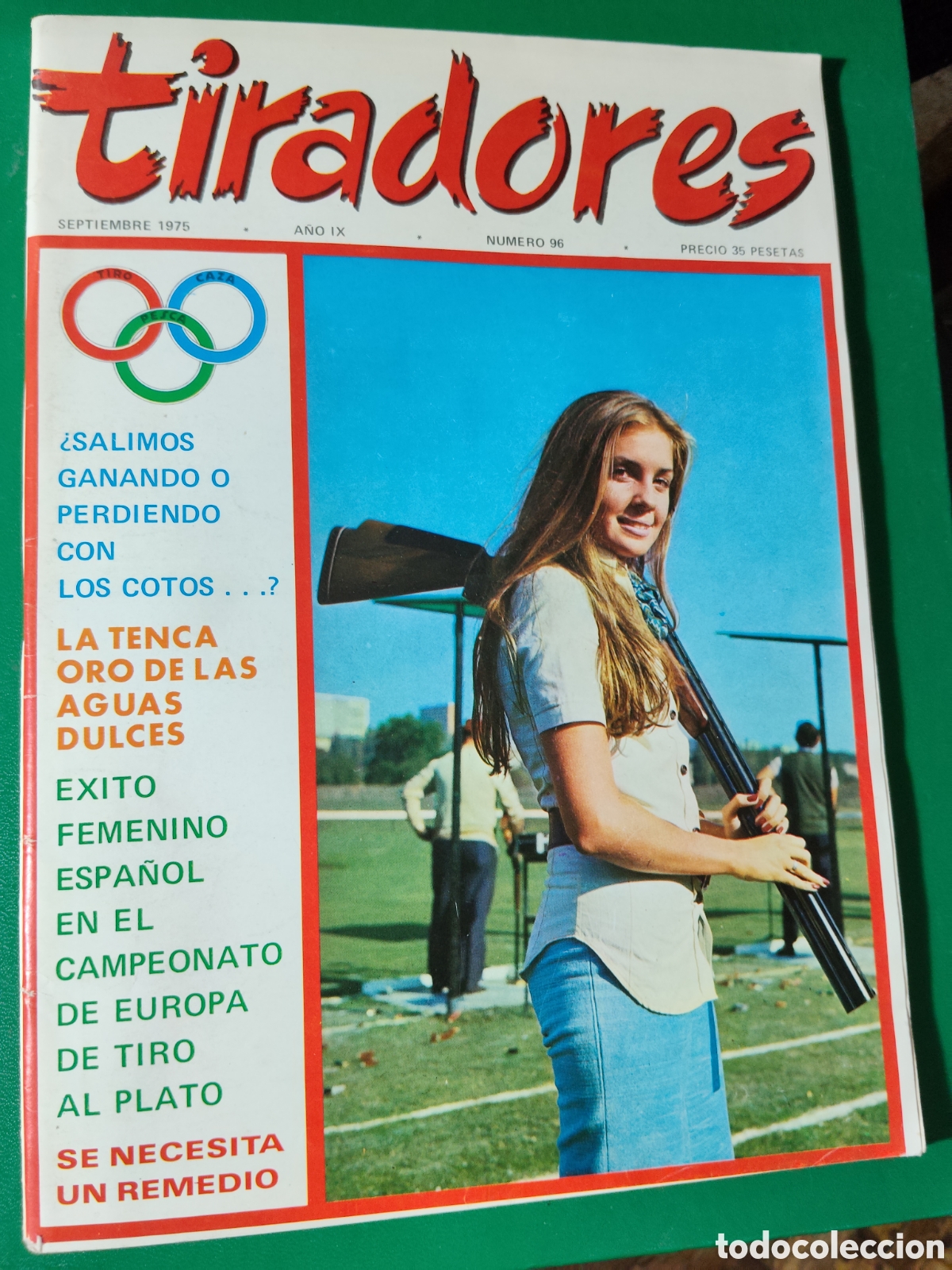 Coleccionismo deportivo: Tiradores revista tiro caza pesca septiembre 1975 n&deg;96