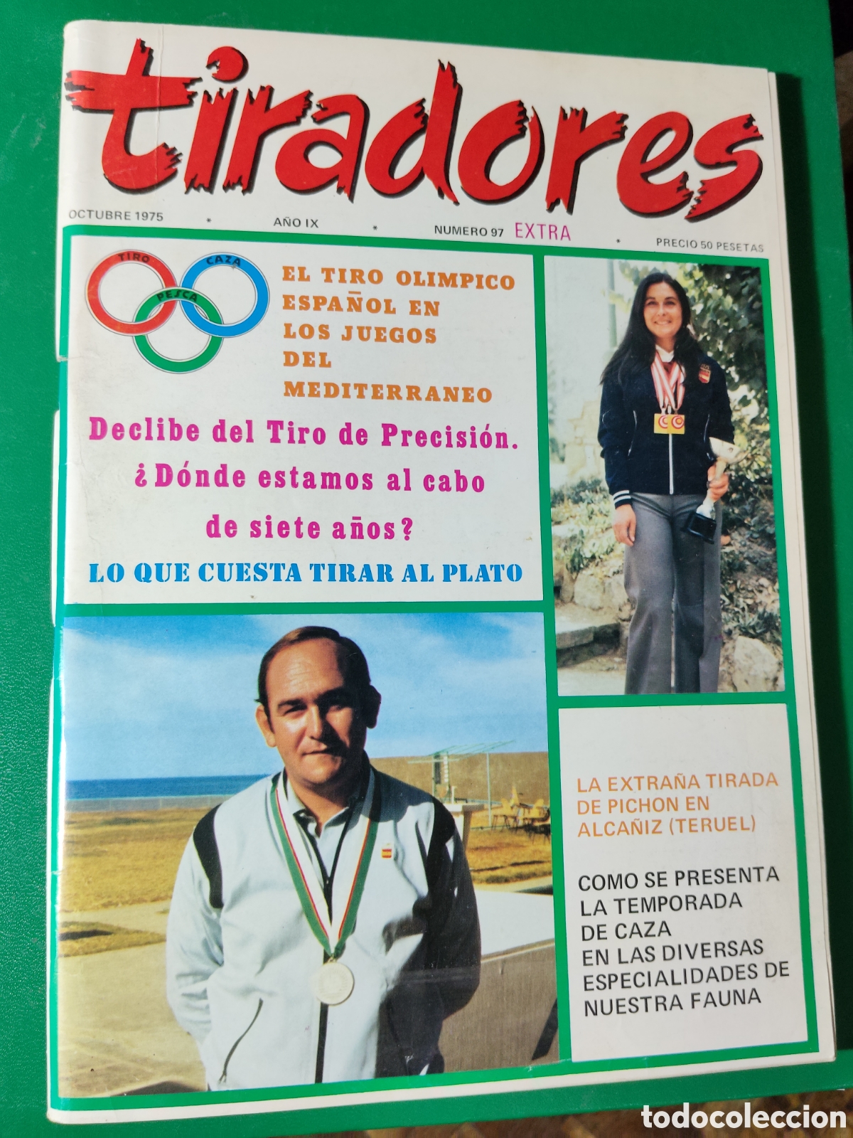 Coleccionismo deportivo: Tiradores revista tiro caza pesca octubre 1975 n&deg;97