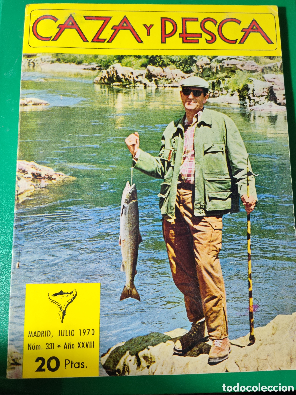 Coleccionismo deportivo: Revista caza y pesca julio de 1970 n&deg;331