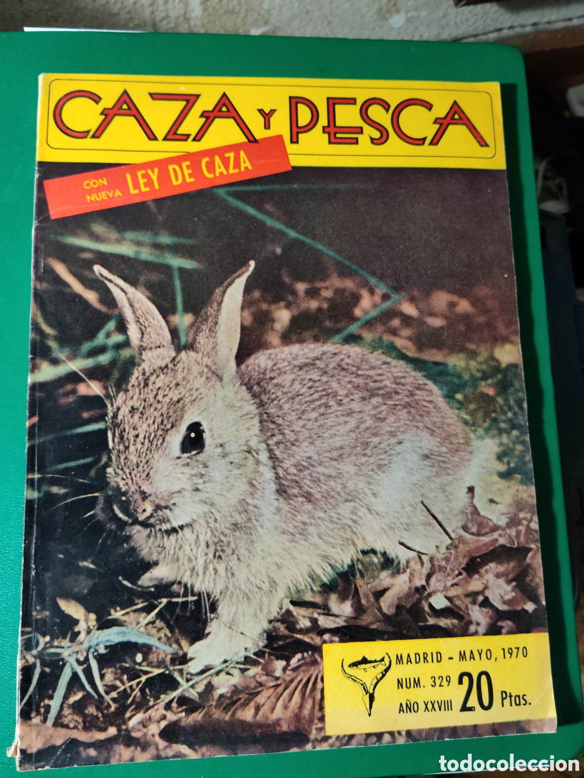 Coleccionismo deportivo: Revista caza y pesca mayo de 1970 n&deg;329