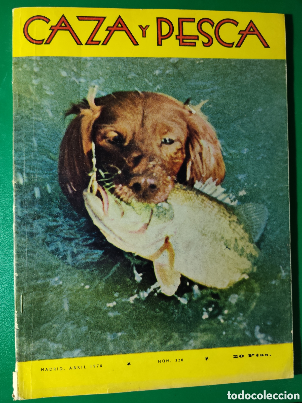 Coleccionismo deportivo: Revista caza y pesca abril de 1970 n&deg;328