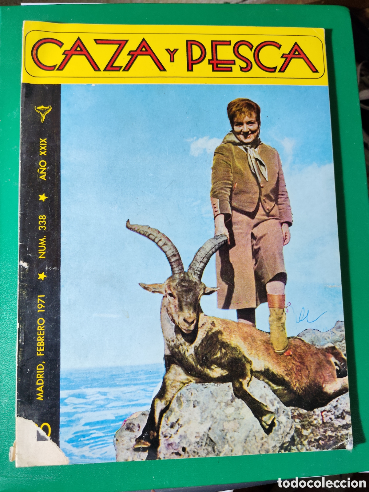 Sports collectibles: Revista caza y pesca febrero de 1971 n&deg;338