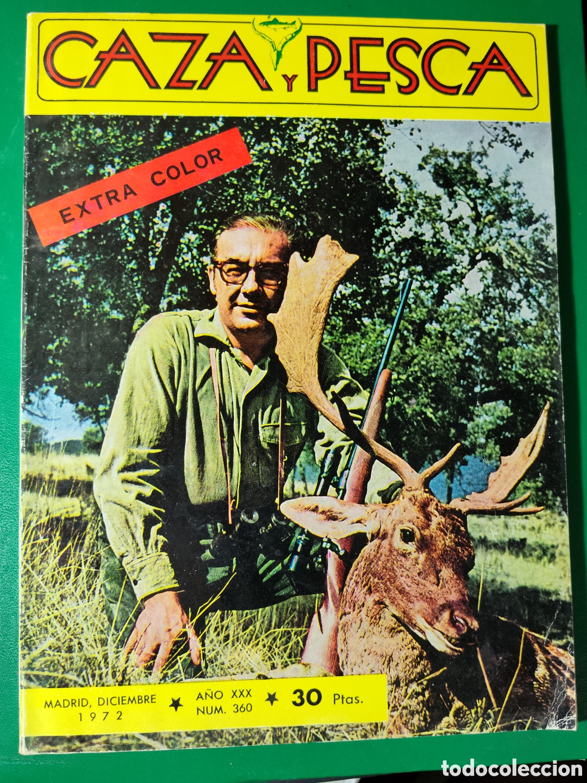 Coleccionismo deportivo: Revista caza y pesca diciembre de 1972 n&deg;360
