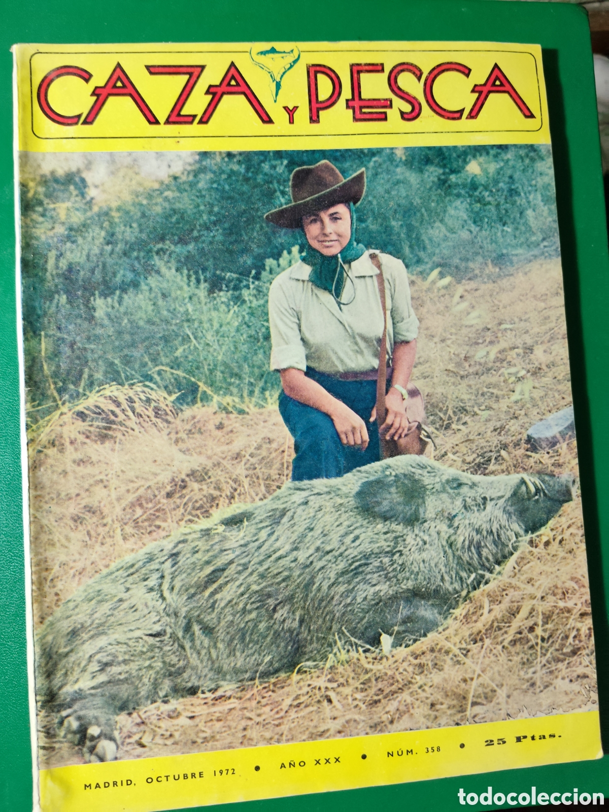 Coleccionismo deportivo: Revista caza y pesca octubre de 1972 n&deg;358