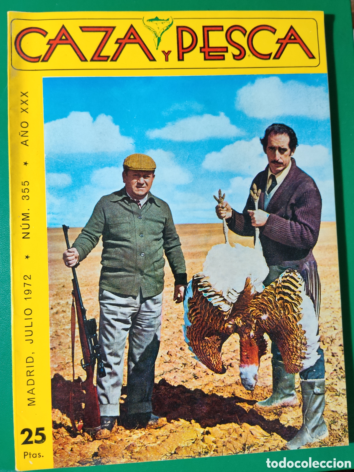 Sammelleidenschaft Sport: Revista caza y pesca julio de 1972 n&deg;355