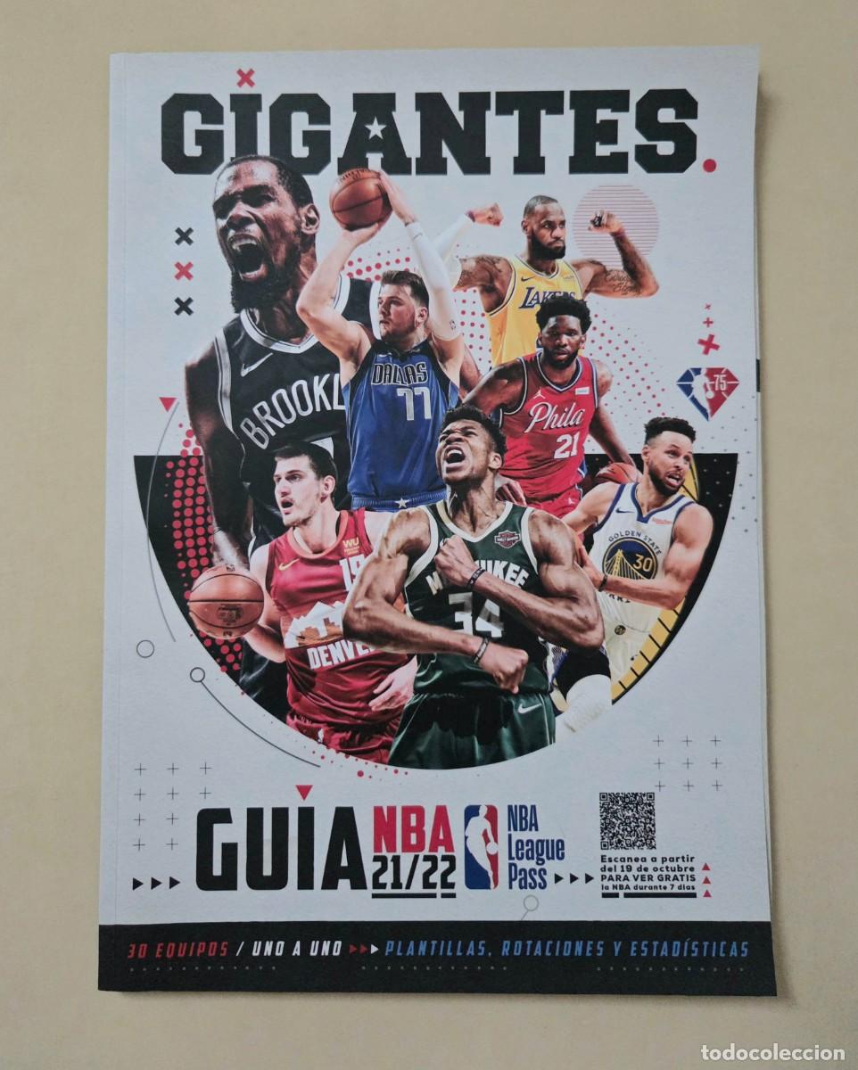 Sports collectibles: REVISTA GIGANTES DEL BASKET. GUIA NBA 2021-2022