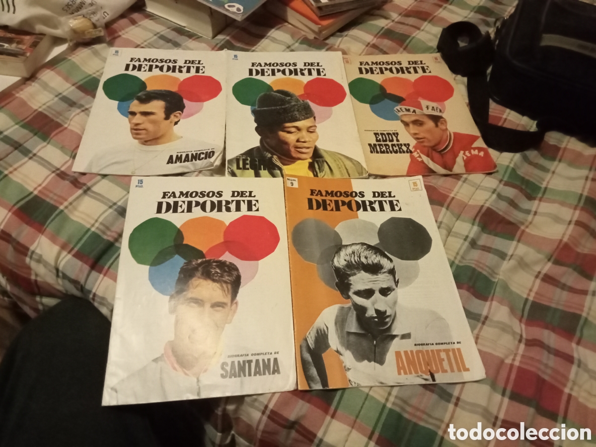 Sammelleidenschaft Sport: 5 ejemplares de revista famosos del deporte