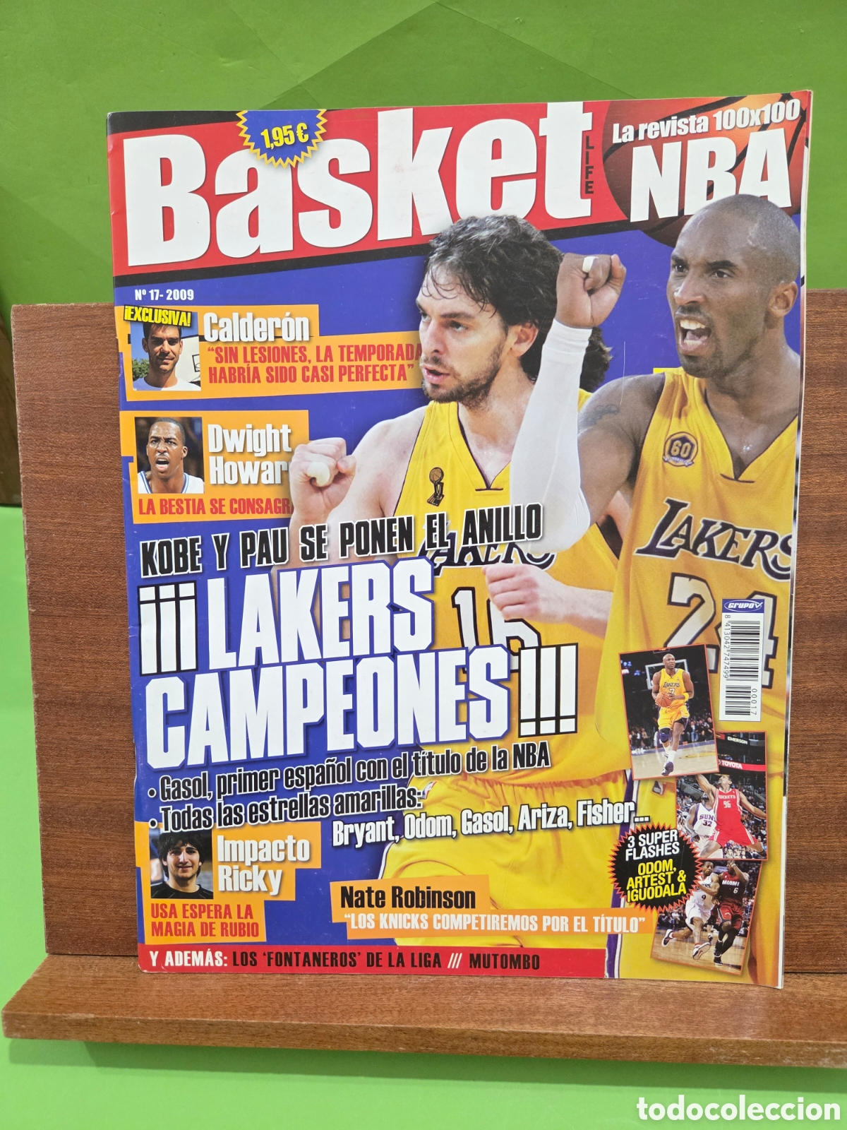 Coleccionismo deportivo: REVISTA...&rdquo;&rdquo;BASKET LIFE&rdquo;&rdquo;...N&deg;17...2009...CON LOS SUPER FLASHES DE &rdquo;&rdquo;ODOM, ARTEST & IGOUDALA&rdquo;&rdquo;...