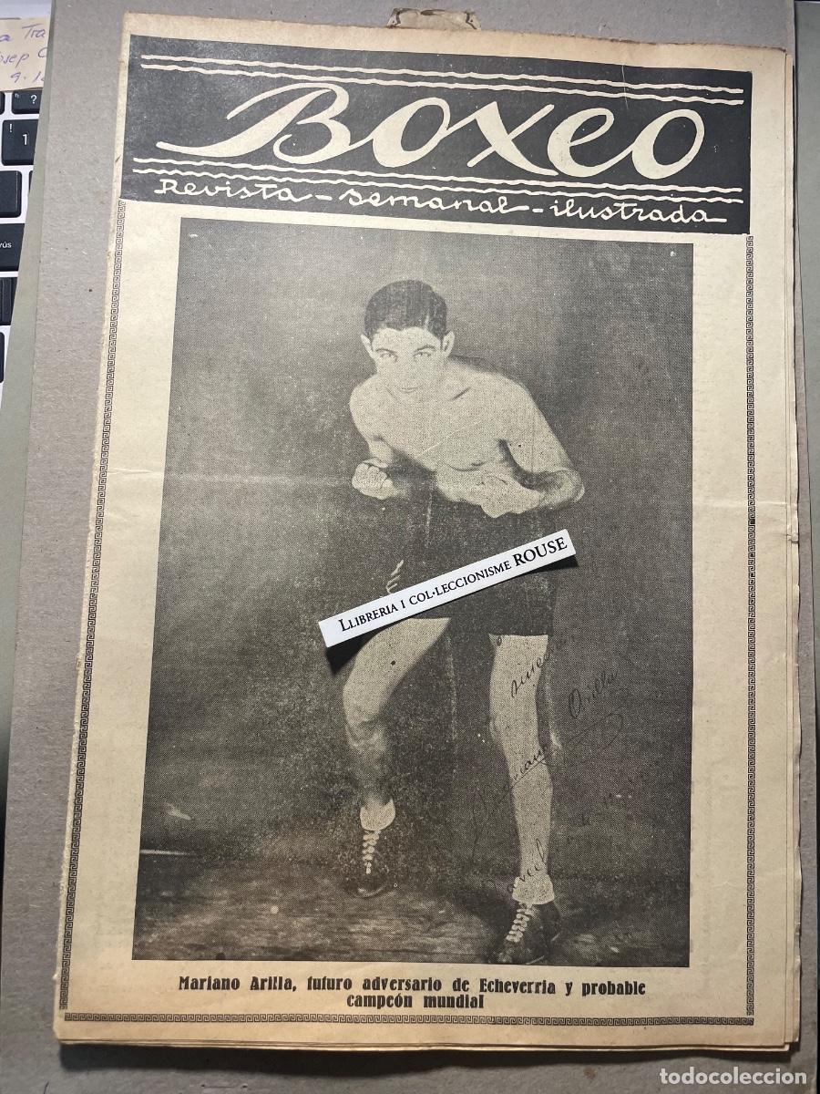 Coleccionismo deportivo: BOXEO - AANTIGUA REVISTA , BOXEO SEMANAL ILUSTRADA A&Ntilde;O IX N&ordm; 399 - BARCELONA 22 NOVIEMBRE 1932