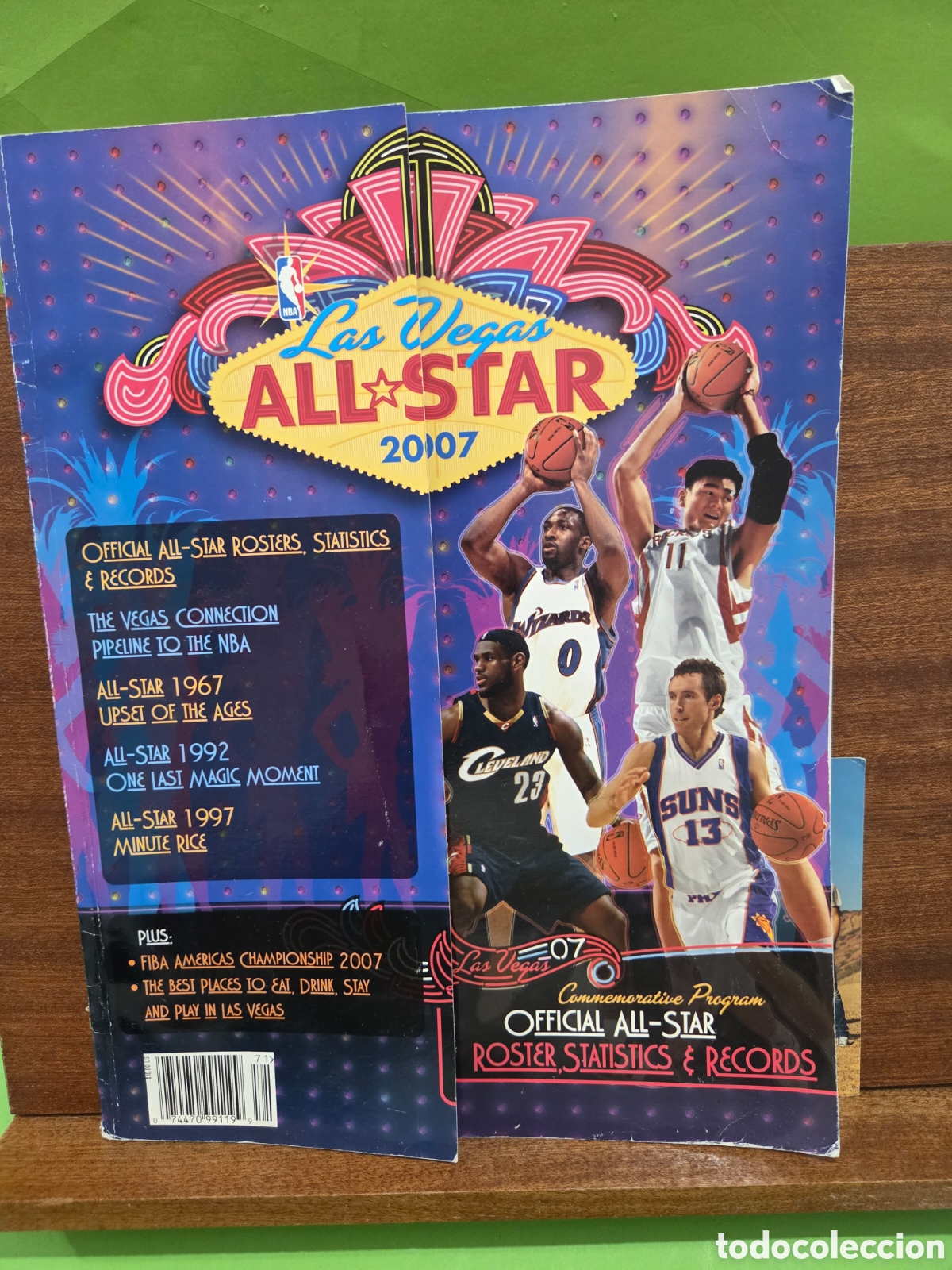 Coleccionismo deportivo: PROGRAMA CONMEMORATIVO...&rdquo;&rdquo;LAS VEGAS ALL STAR 2007&rdquo;&rdquo;...ROSTER, STATISTICS & RECORDS... EN INGLES ...