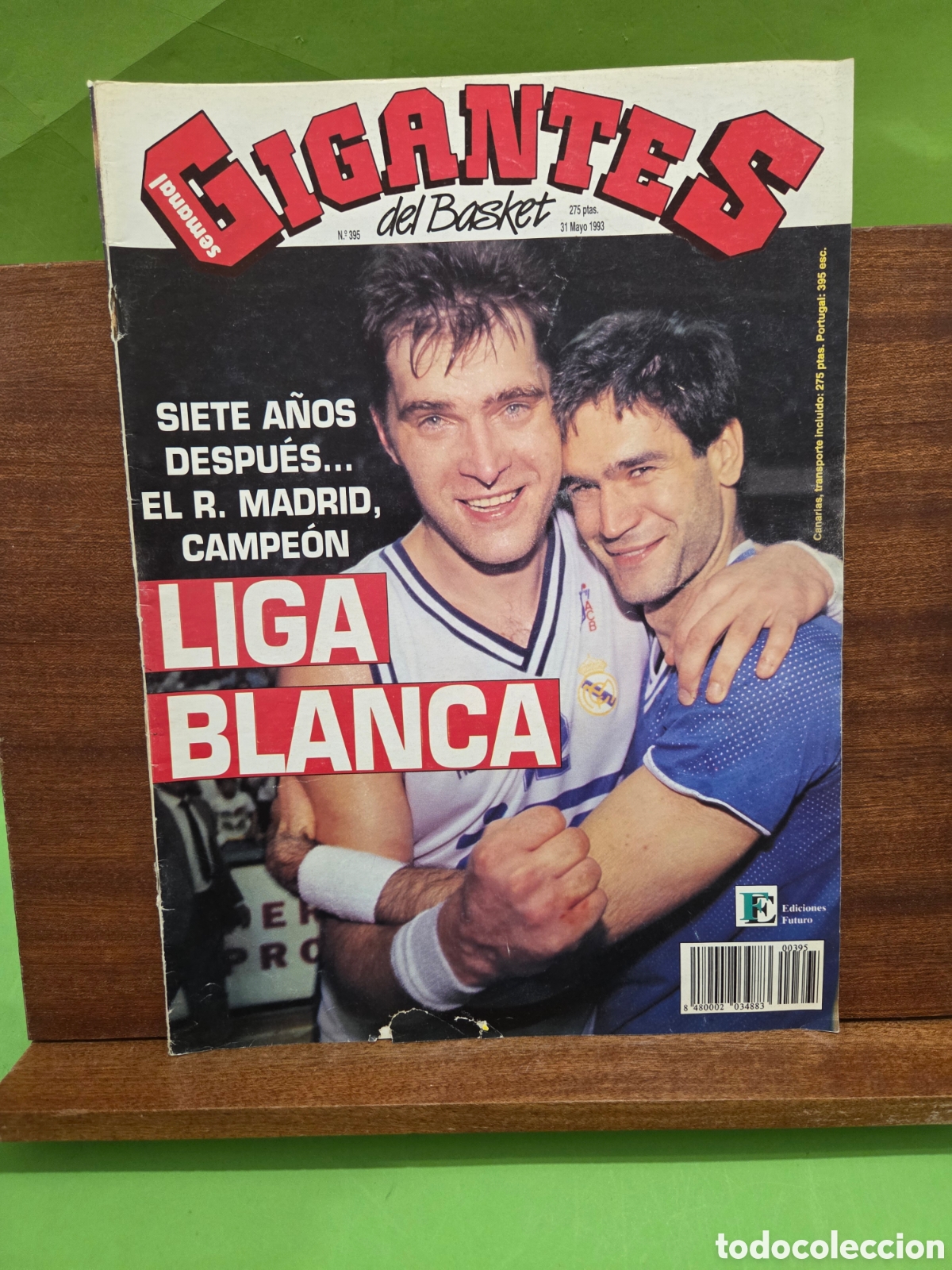 Sammelleidenschaft Sport: &rdquo;&rdquo;PORTADA DE LA REVISTA GIGANTES DEL BASKET&rdquo;&rdquo;...N&Uacute;MERO 395.. MAYO DE 1993...