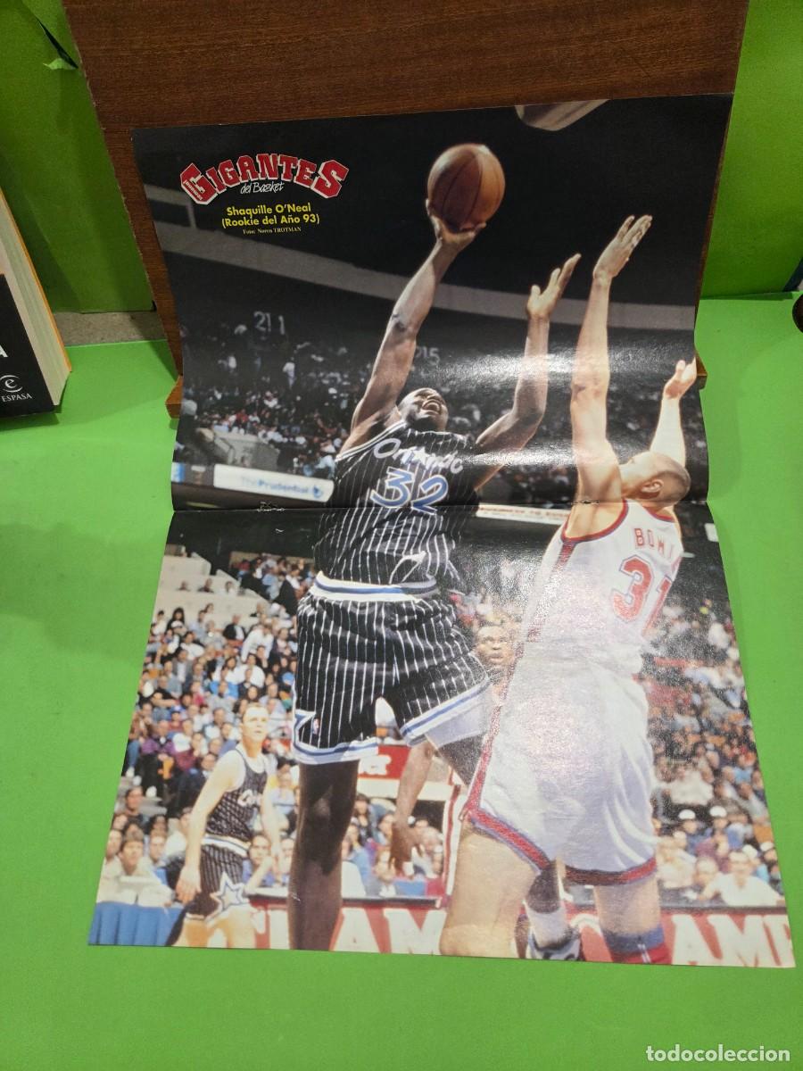 Sammelleidenschaft Sport: POSTER DE LA REVISTA GIGANTES DEL BASKET...&rdquo;&rdquo;SHAQUILLE O'NEAL&rdquo;&rdquo;...ROOKIE DEL A&Ntilde;O 93...42 X 29 CM...