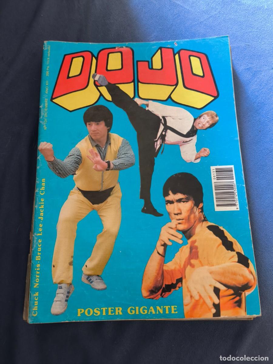 Collectionnisme sportif: REVISTA DE ARTES MARCIALES DOJO N&ordm; 131 BRUCE LEE, JACKIE CHAN, CHUCK NORRIS - SIN POSTER