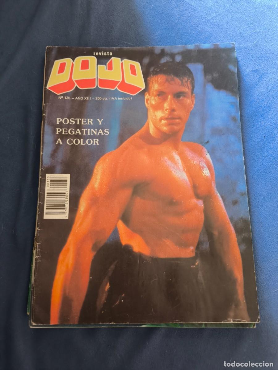 Coleccionismo deportivo: REVISTA DE ARTES MARCIALES DOJO N&ordm; 135 - JEAN CLAUDE VAN DAMME - CON POSTER