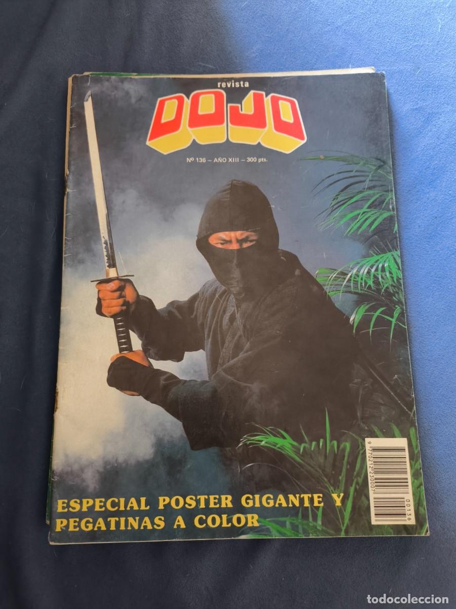 Coleccionismo deportivo: REVISTA DE ARTES MARCIALES DOJO N&ordm; 136 - NINJAS - CON POSTER