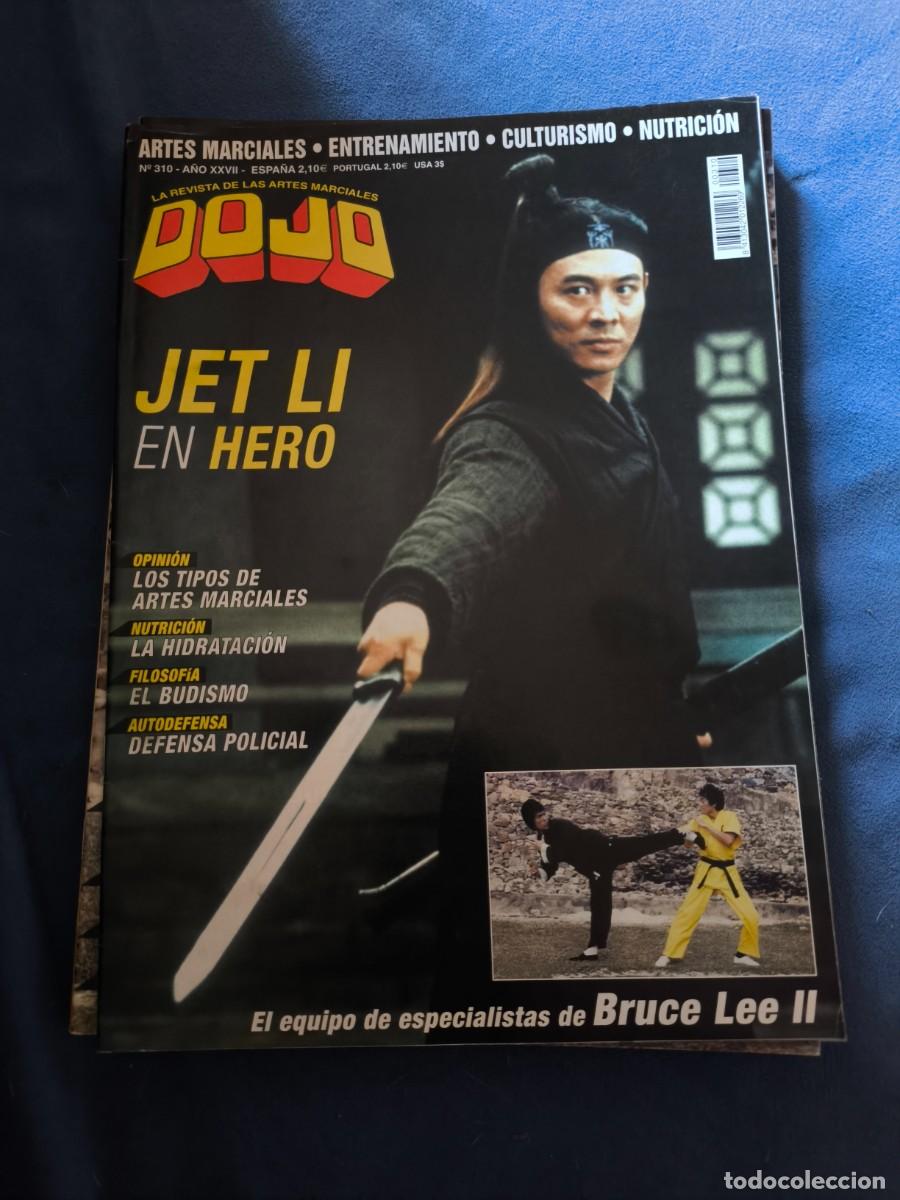 Sammelleidenschaft Sport: REVISTA DE ARTES MARCIALES DOJO N&ordm; 310 - JET LI HERO BRUCE LEE - CON POSTER