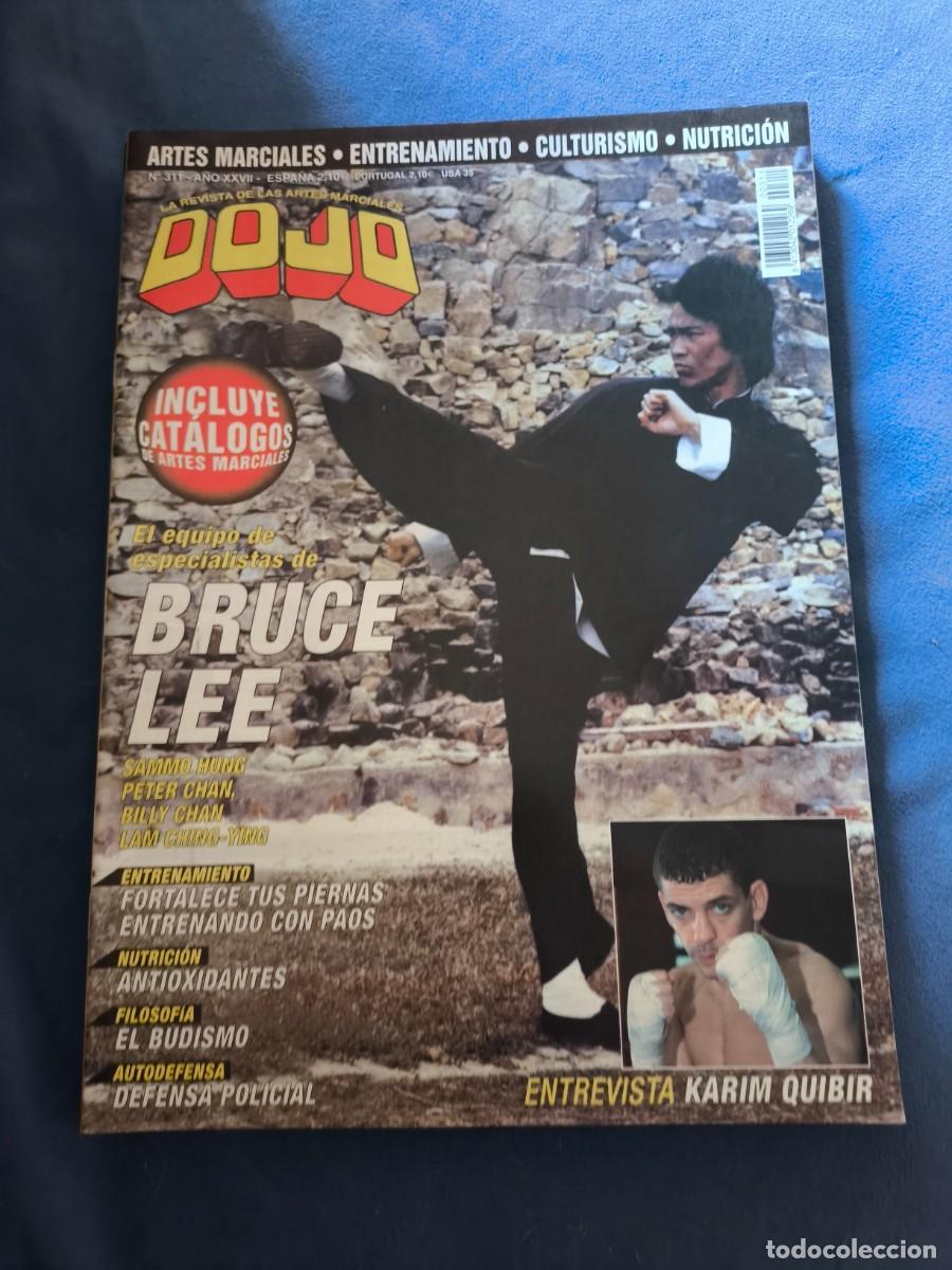 Coleccionismo deportivo: REVISTA DE ARTES MARCIALES DOJO N&ordm; 311 - JET LI HERO BRUCE LEE - CON POSTER