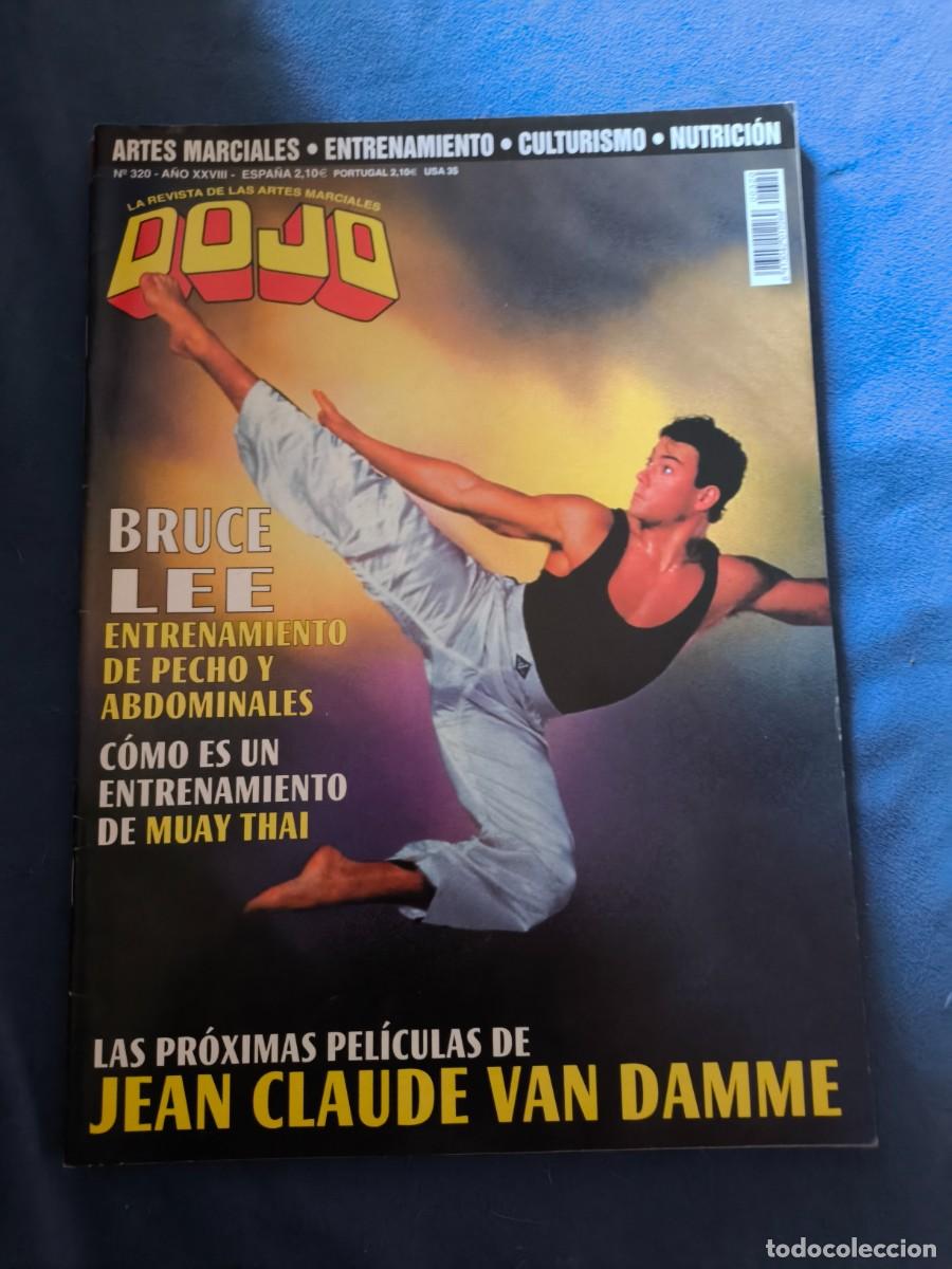 Colecionismo desportivo: REVISTA DE ARTES MARCIALES DOJO N&ordm; 320 - BRUCE LEE VAN DAMME- CON POSTER
