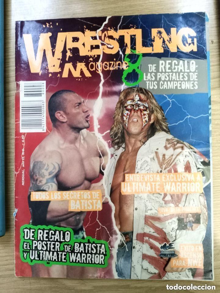 Colecionismo desportivo: WRESTLING MAGAZINE N 8 - BATISTA Y EL ULTIMO GUERRERO -no tiene poster ni postales