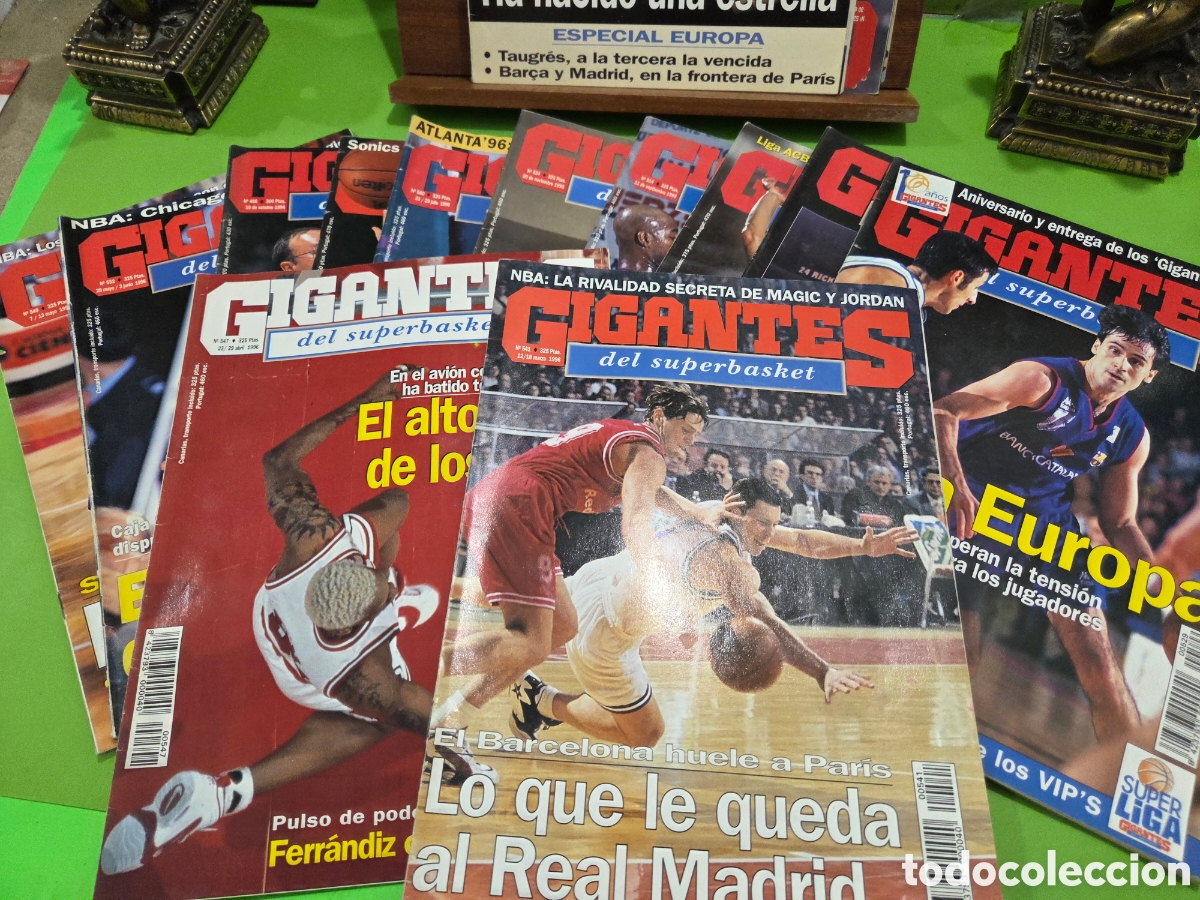 Sammelleidenschaft Sport: LOTE DE 12 REVISTAS...&rdquo;&rdquo;GIGANTES DEL SUPERBASKET&rdquo;&rdquo;...A&Ntilde;OS...1994..95..96..98..00...