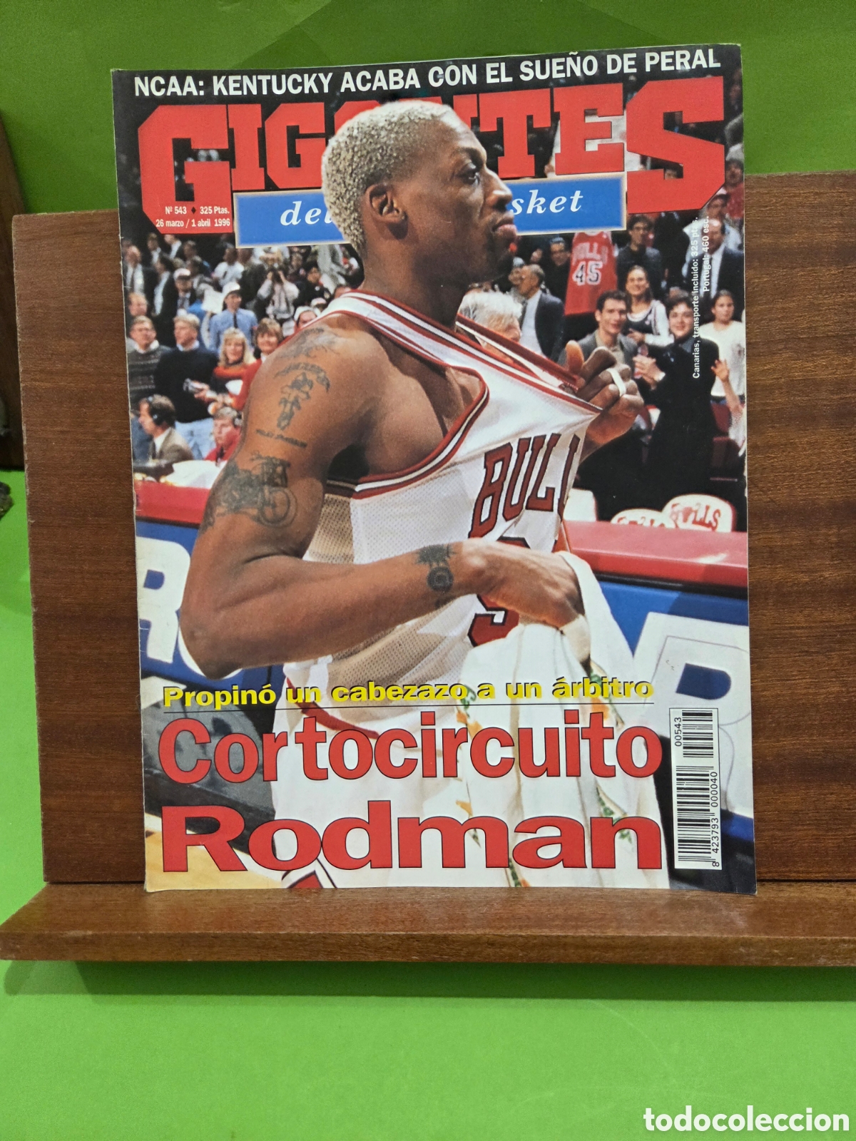 Sports collectibles: PORTADA DE LA REVISTA...&rdquo;&rdquo;GIGANTES DEL SUPERBASKET&rdquo;&rdquo;... N&Uacute;MERO 543...26 DE MARZO DE 1996...