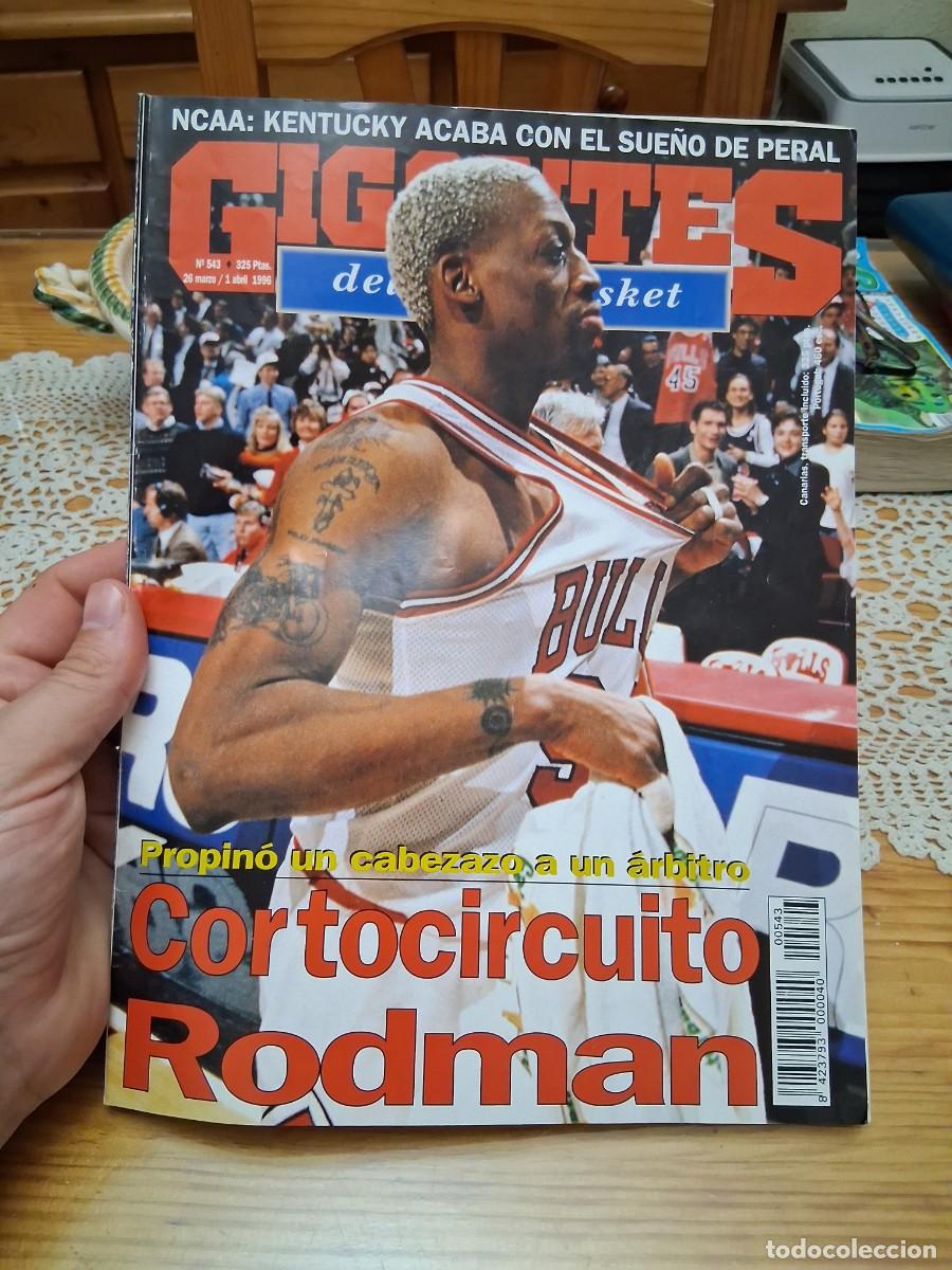 Coleccionismo deportivo: Revista baloncesto GIGANTES del BASKET 443 Silvia Mesa John Morton Rennis Rodman Moncho Monsalve