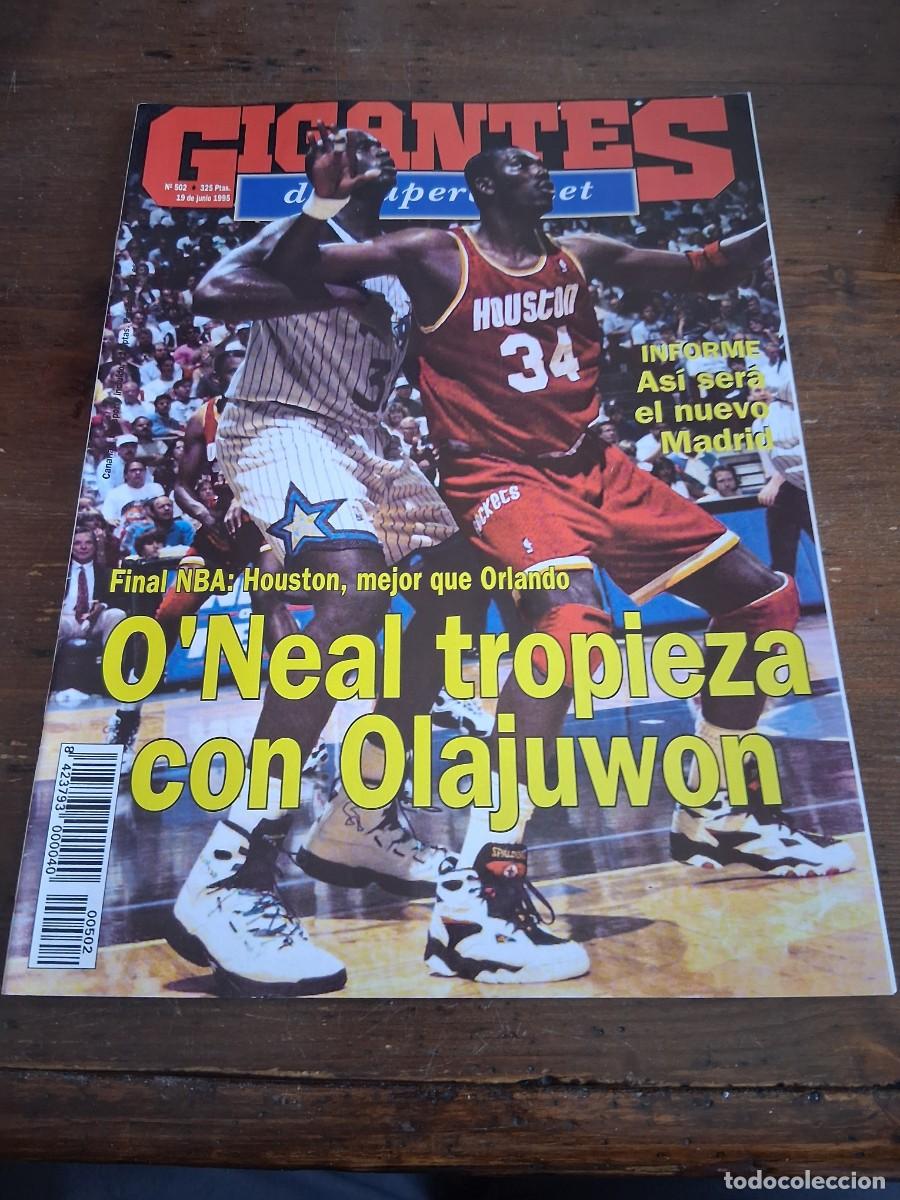 Coleccionismo deportivo: Revista baloncesto GIGANTES del BASKET 502 shaquille O'Neal Sabonis lituania eurobasket femenino
