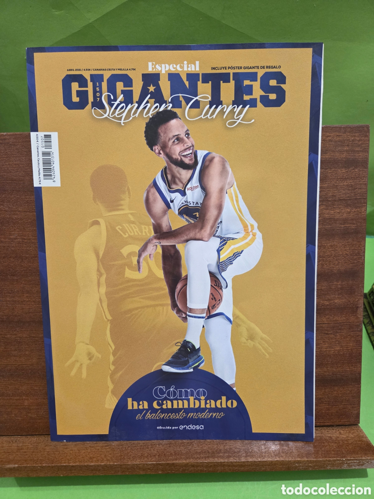 Sammelleidenschaft Sport: REVISTA...&rdquo;&rdquo;GIGANTES ESPECIAL STEPHEN CURRY&rdquo;&rdquo;...ABRIL DE 2021...