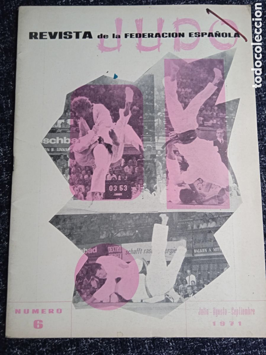 Coleccionismo deportivo: REVISTA ARTES MARCIALES, JUDO N&ordm; 6 -A&Ntilde;OS 70