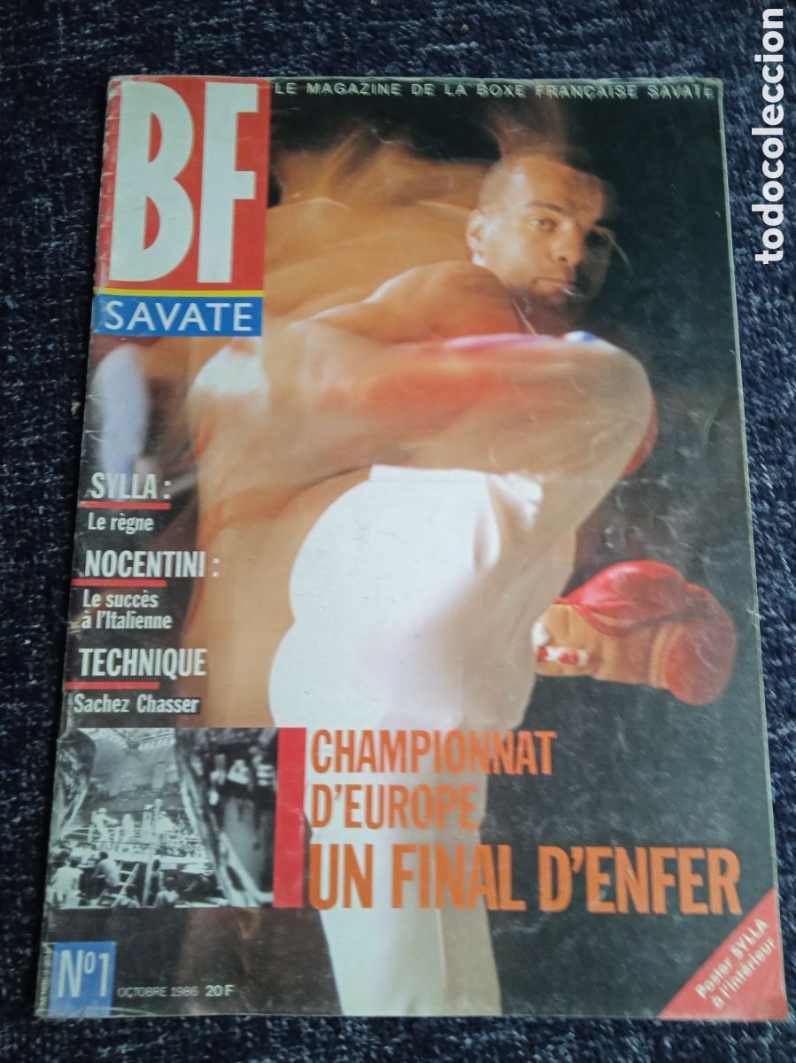 Coleccionismo deportivo: REVISTA BOXEO - BF SAVATE N&ordm; 1 -OCTUBRE 1986 -EDICION EN FRANCES
