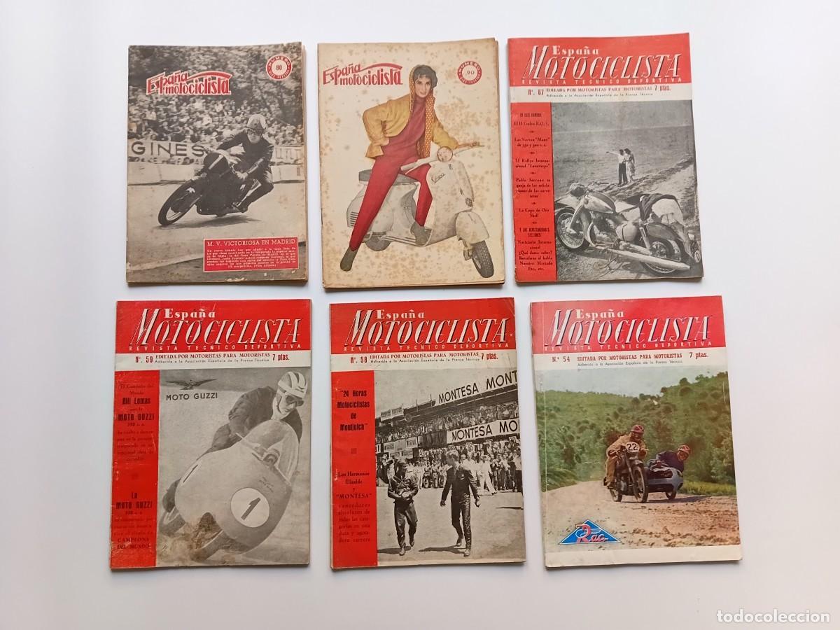 Coleccionismo deportivo: Revistas Espa&ntilde;a Motociclista .