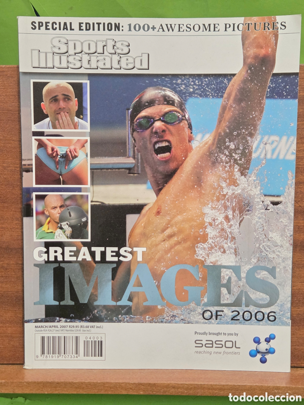 Coleccionismo deportivo: REVISTA SUDAFRICANA DE DEPORTES...&rdquo;&rdquo;SPORTS ILLUSTRATED&rdquo;&rdquo;...MARCH-APRIL...2007...TEXTO EN INGLES...