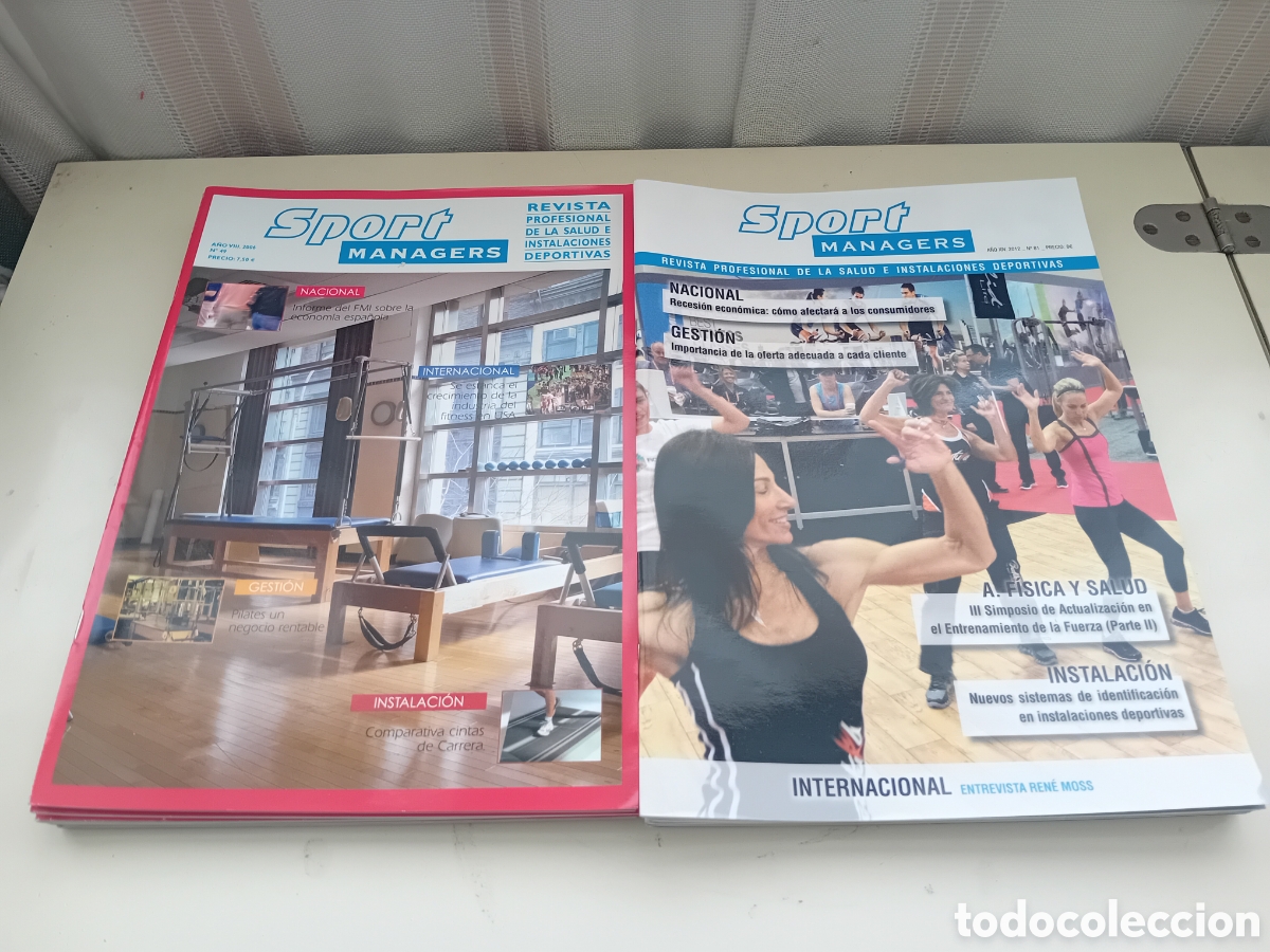 Sports collectibles: Lote sport manager revista deporte entrenamiento