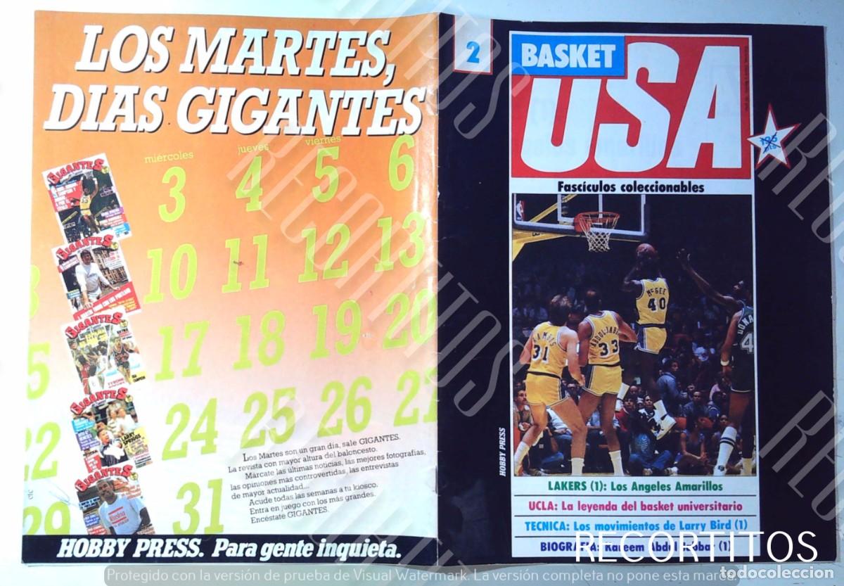 Coleccionismo deportivo: BASKET USA HOBBY PRESS N 2 NBA ANGELES LAKERS BALONCESTO AMERICANO