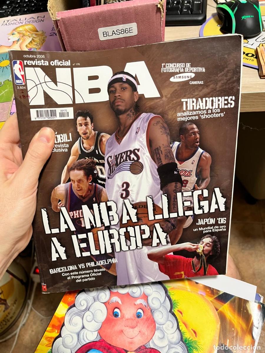 Coleccionismo deportivo: BLAS86E octubre 2006 revista oficial n&deg; 170 NBA