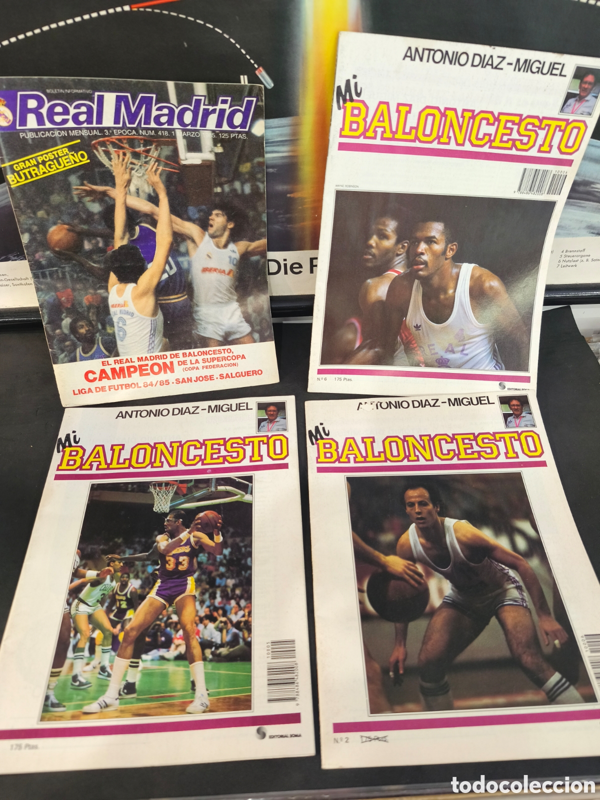 Collezionismo sportivo: Lote 4 revistas Baloncesto
