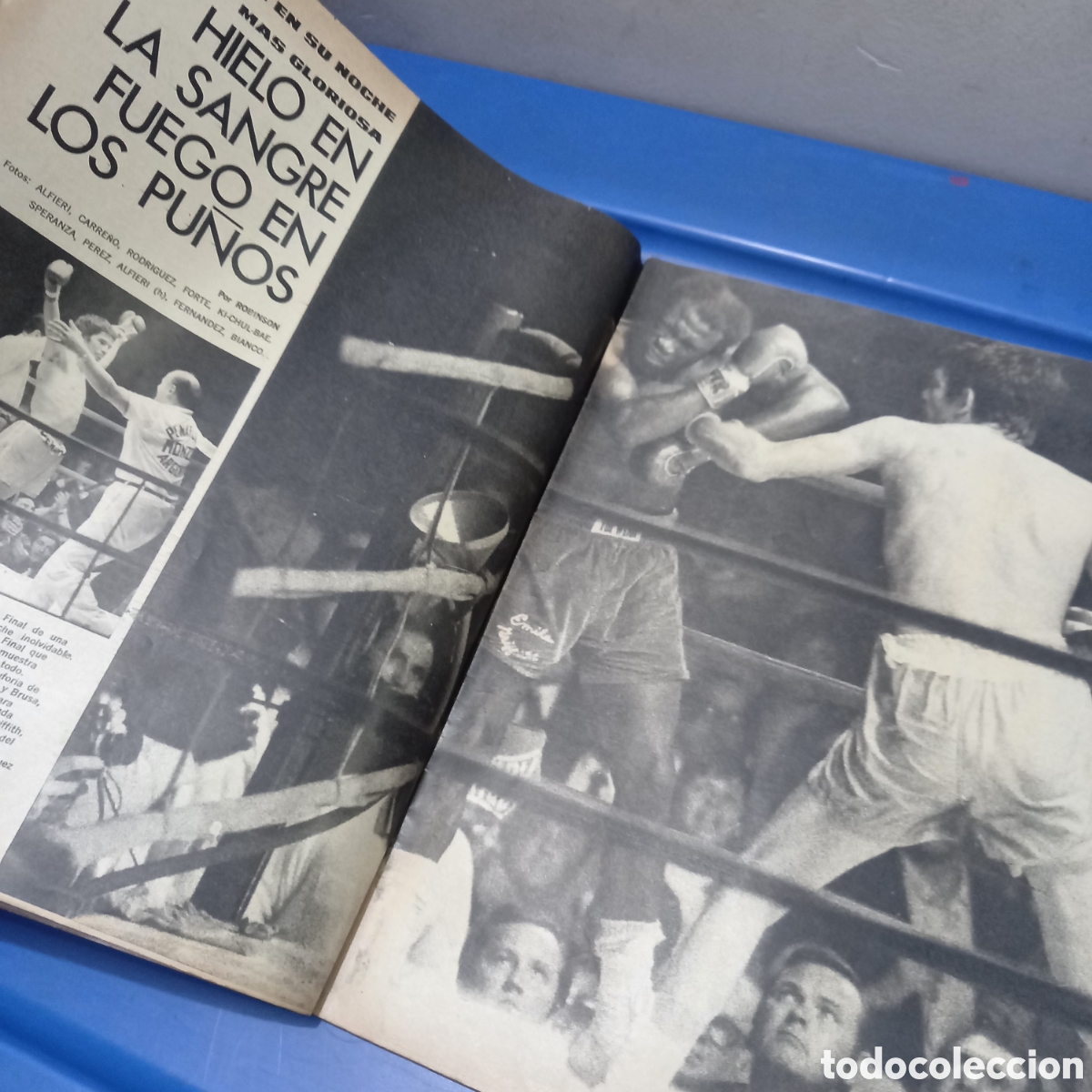Collezionismo sportivo: REVISTA ANTIGUA A&Ntilde;O 1971 CARLOS MONZON BOXEADOR / DIFICIL