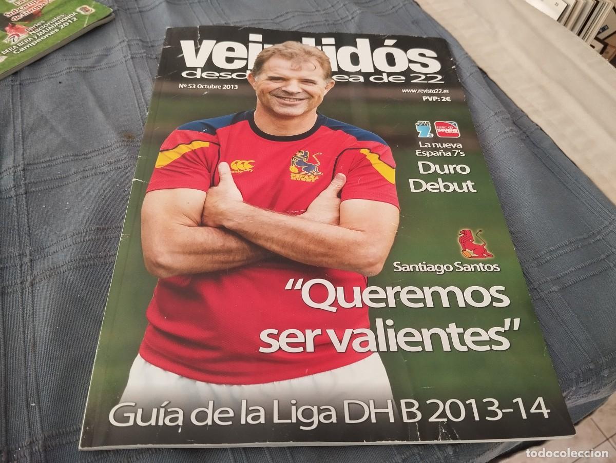 Coleccionismo deportivo: VEINTIDOS DESDE LA LINEA DE 22 N&ordm; 53 2013 GUIA RUGBY LIGA DH B 2013 - 2014 RECOGIDA GRATIS MALLORCA