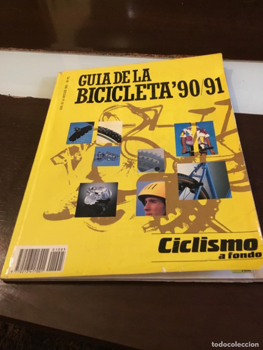 Colecionismo desportivo: REVISTA CICLISMO A FONDO 90/91GU&Iacute;A DE LA BICICLETA