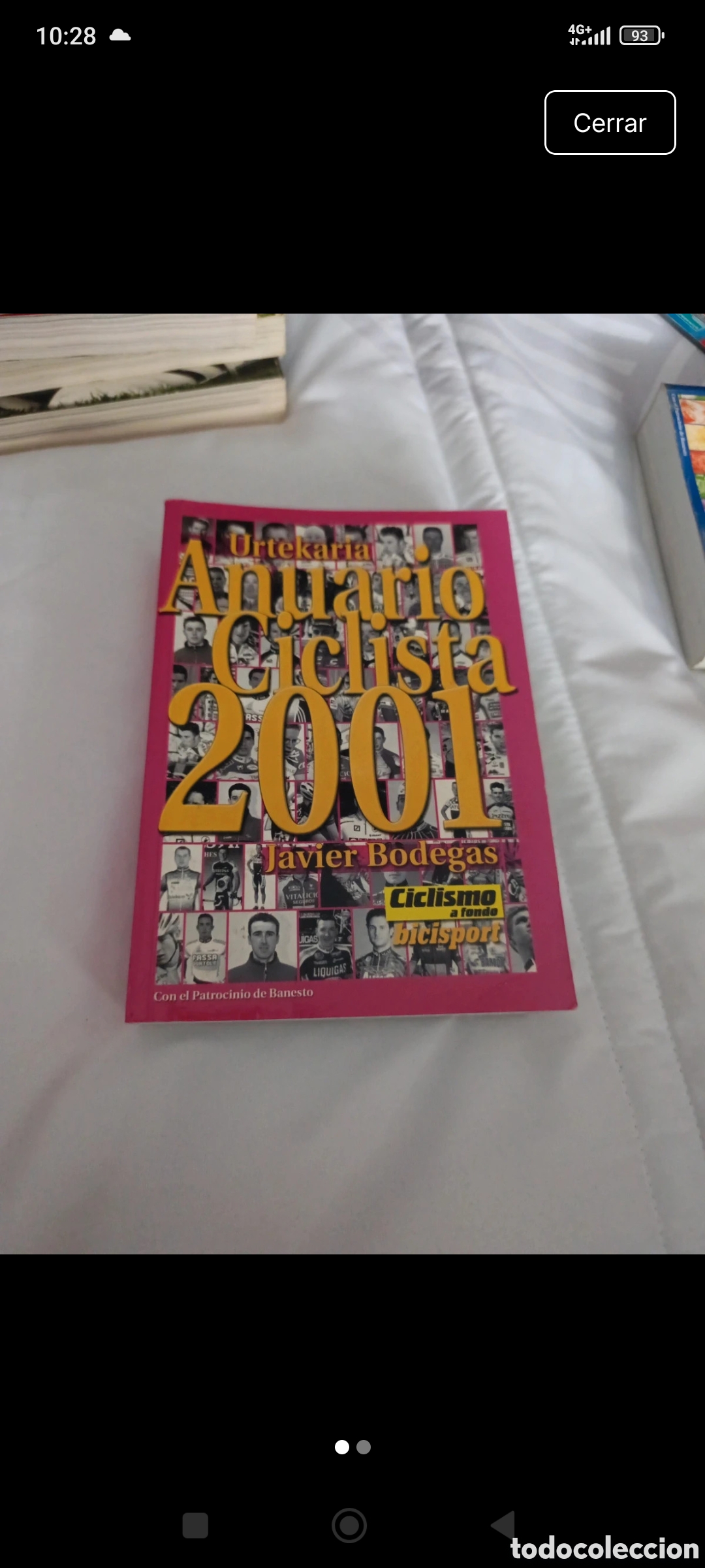 Coleccionismo deportivo: Urtekaria Anuario ciclista 2001