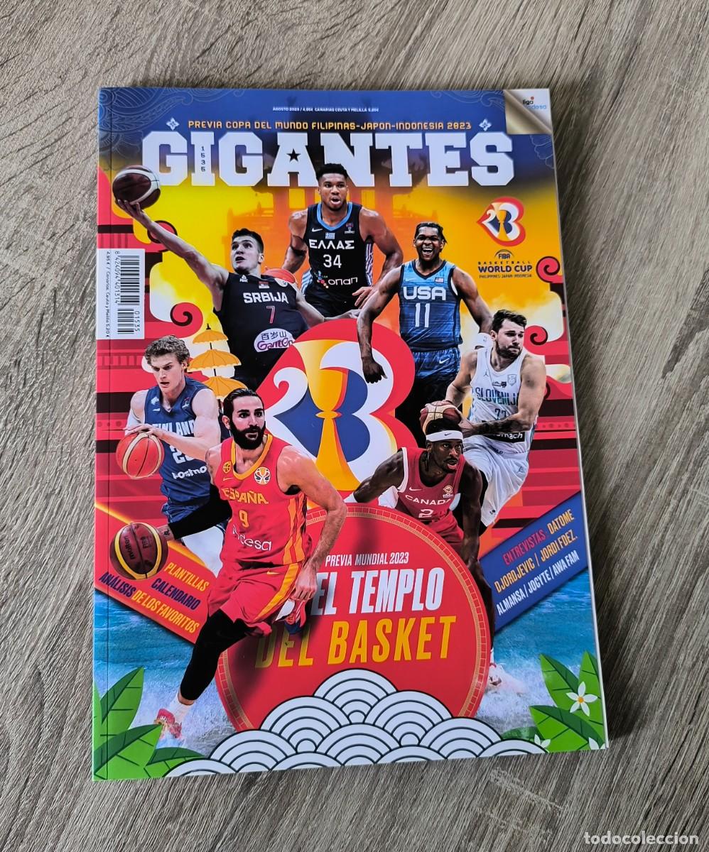 Collectionnisme sportif: Revista Gigantes del Basket n.&ordm; 1535 - Edici&oacute;n Especial: Previa Copa del Mundo FIBA 2023