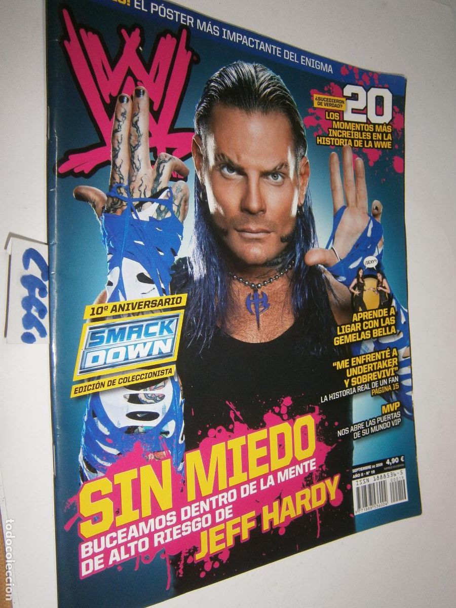 Collezionismo sportivo: ANTIGUA REVISTA WWE MAGAZINE