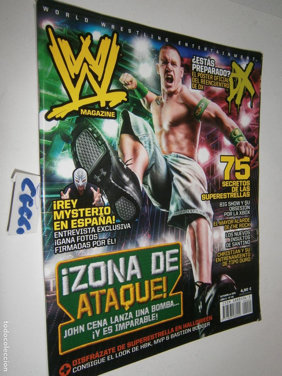 Coleccionismo deportivo: ANTIGUA REVISTA WWE MAGAZINE