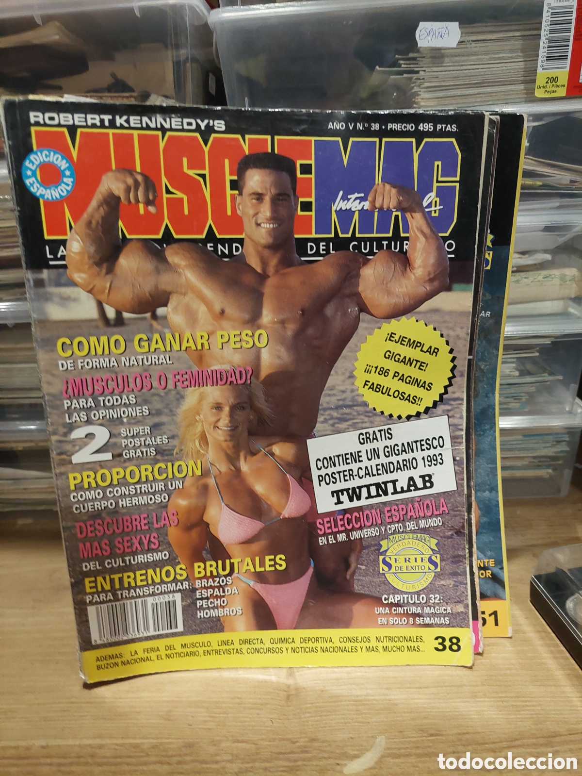 Coleccionismo deportivo: 38 MUSCLEMAG N&Uacute;MERO 50 ROBERT KENEDY,S
