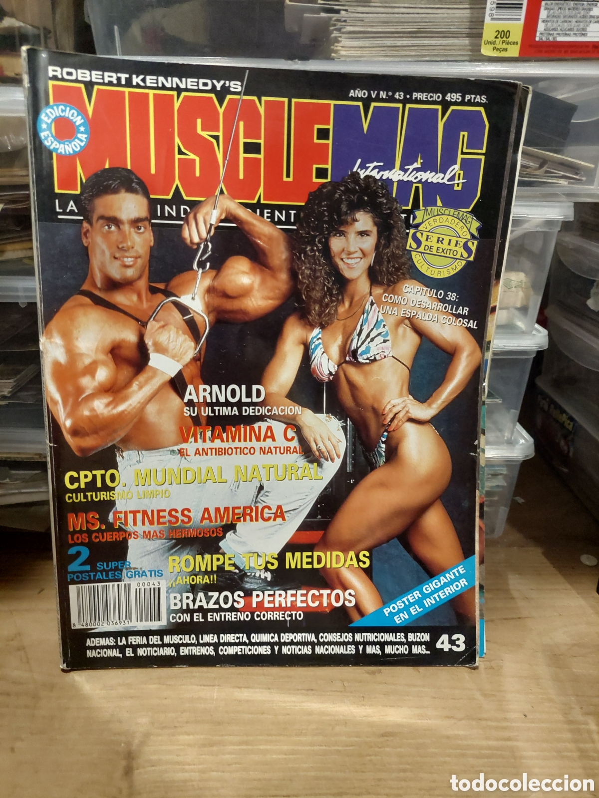 Sports collectibles: REVISTAS MUSCLEMAG LOTE 5