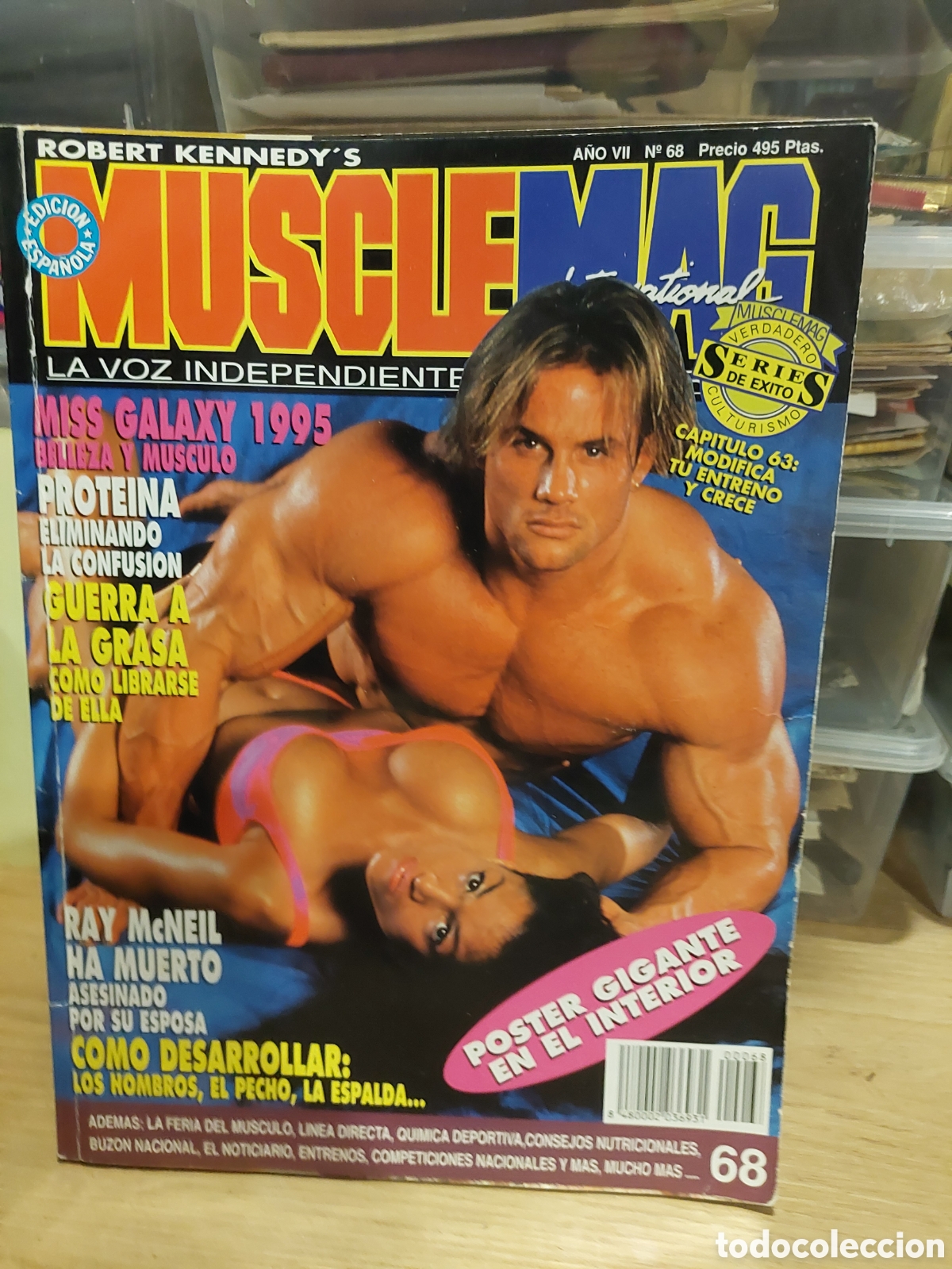 Sports collectibles: LOTE REVISTAS MUSCLEMAG