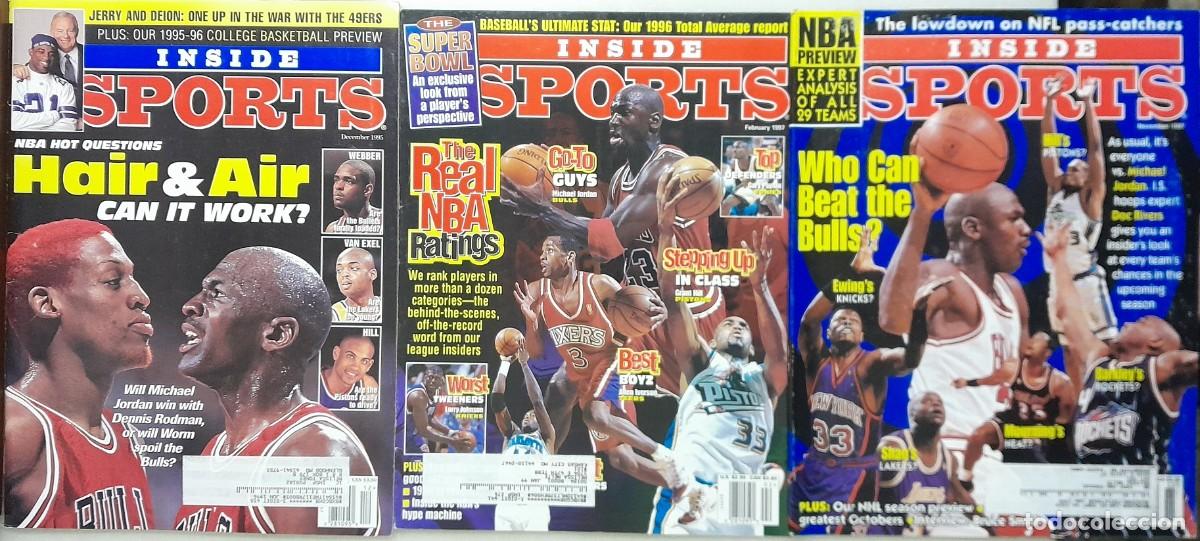 Coleccionismo deportivo: Michael Jordan - Revistas &rdquo;Inside Sports&rdquo; (1995-1997) - NBA