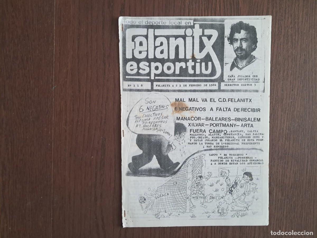 Sammelleidenschaft Sport: revista de deportes, Felanitx esportiu, n&ordm; 118, febrero 1984, Mallorca.