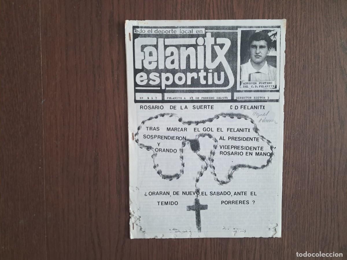 Sammelleidenschaft Sport: revista de deportes, Felanitx esportiu, n&ordm; 117, febrero 1984, Mallorca.
