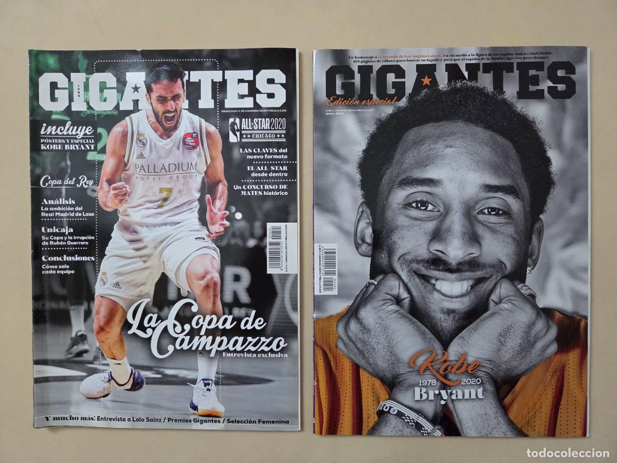 Collectionnisme sportif: REVISTA GIGANTES DEL BASKET. EDICI&Oacute;N ESPECIAL KOBE BRYAN M&Aacute;S N&ordm; 1494 BALONCESTO NBA (2020).